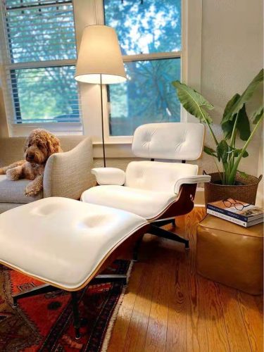 Extra Large IMUS Lounge Chair Aniline Leather CKTY328 photo review