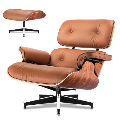 Taller Version Eames Lounge Chair Sim-WCNP6- Palisander