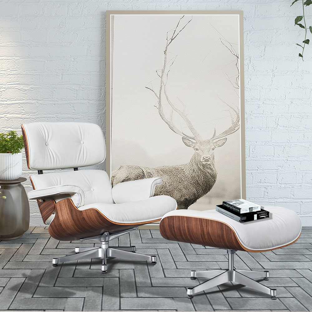 Extra large Eames lounge chair CKTY322
