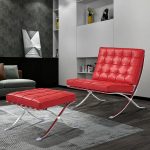 Barcelona Chair Red