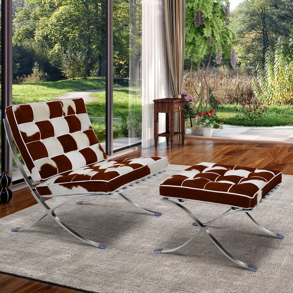 barcelona-chair-replica-brown-