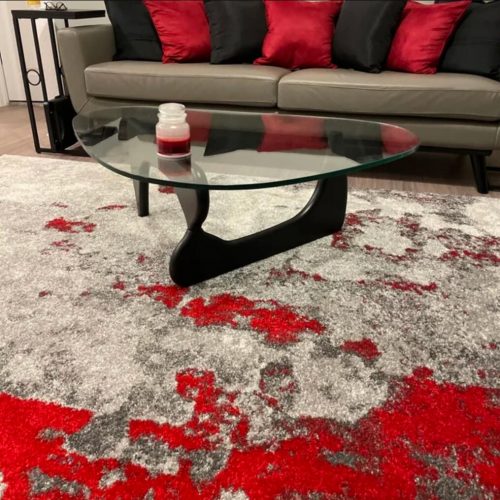 Triangle  Glass Top Noguchi Coffee Table photo review