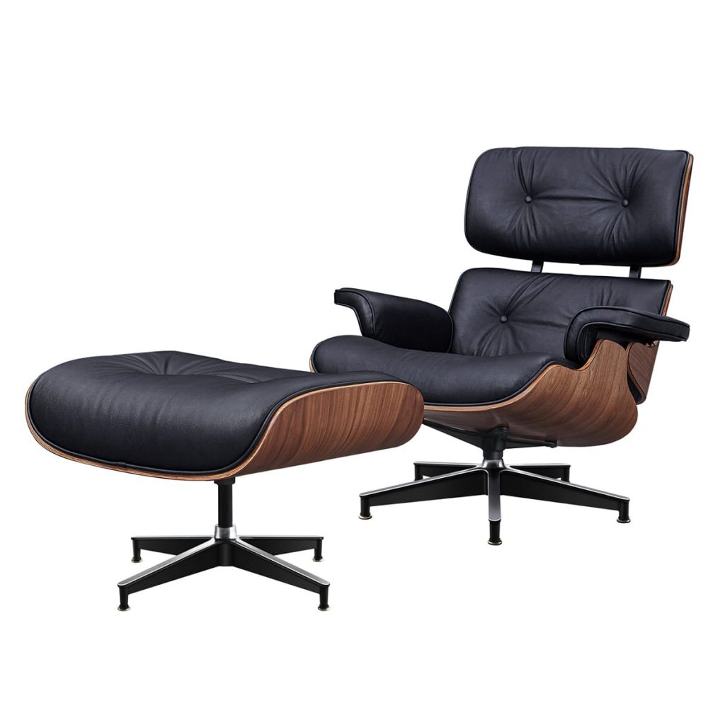 Classic Mid Century Eames Lounge Chair - CurverK