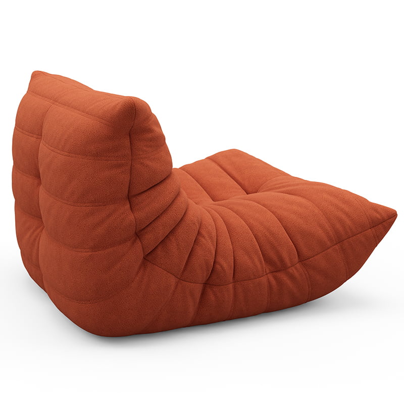 togo sofa teddy red