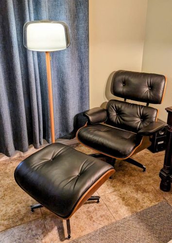 Extra Large IMUS Lounge Chair Palisander & Black CKTY321 photo review