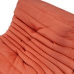 Caterpillar Sofa Couch Red Microsuede (4)