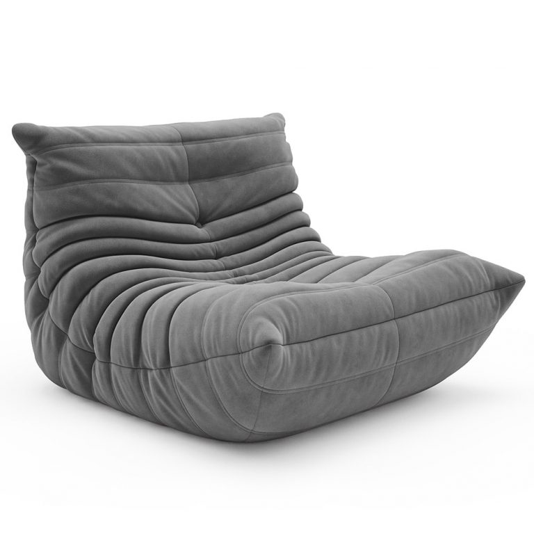 togo sofa bluish gray