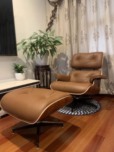 IMUS Lounge Chair Aniline Leather CKTY319 photo review
