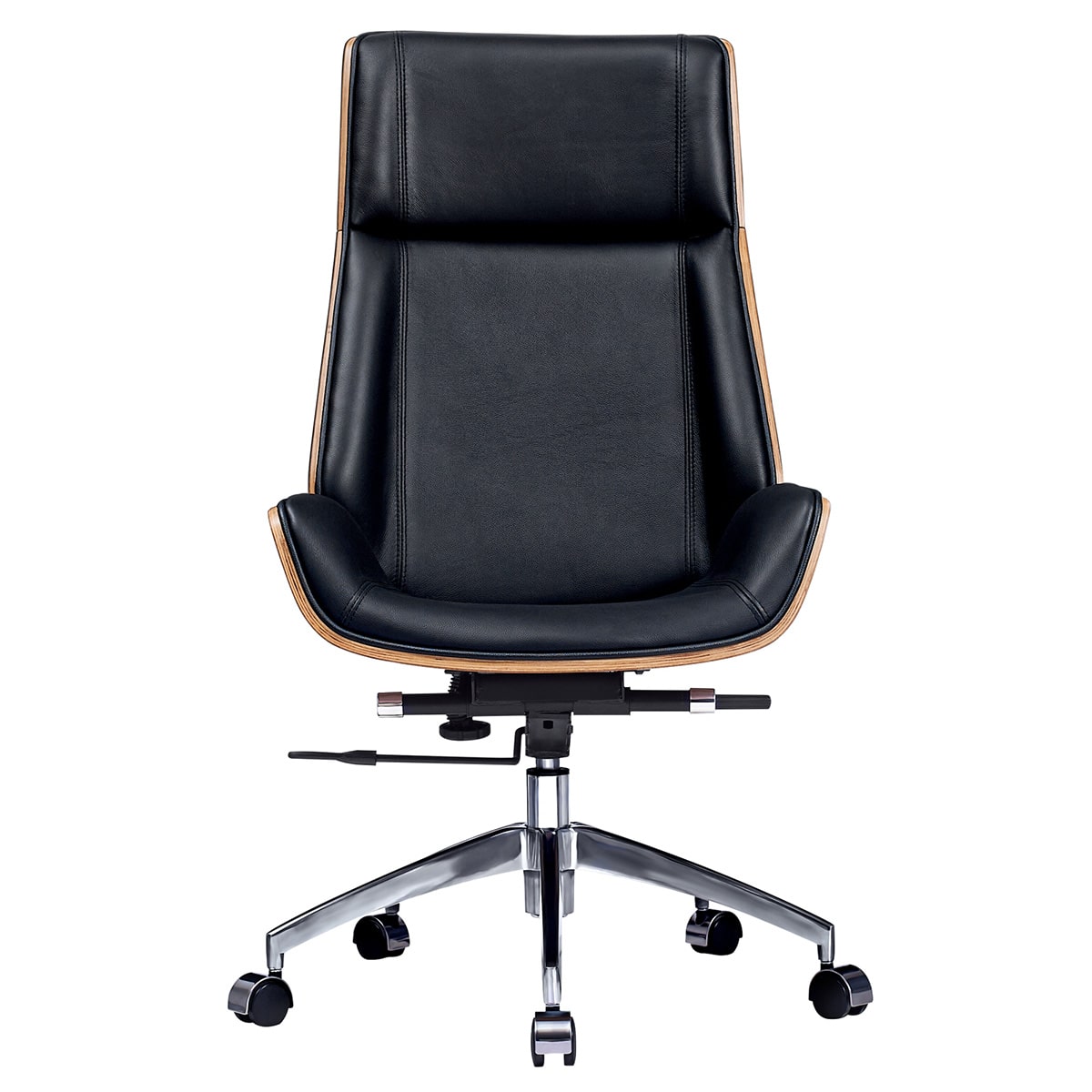 Executive Office Chair Plywood BLACK CKHJ301A