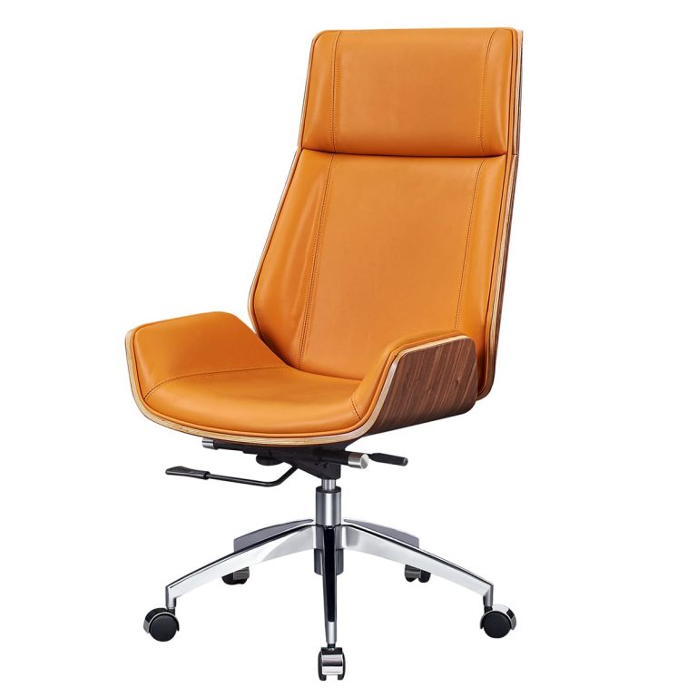 Executive Office Chair Walnut Plywood CKHJ310C
