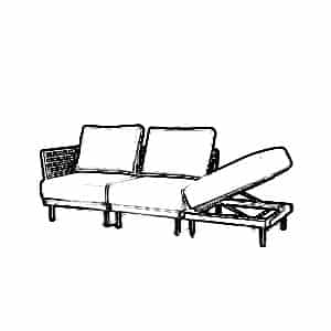 3-Seater Recliner