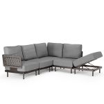 Dark gray Modular Sectional Couch (3)