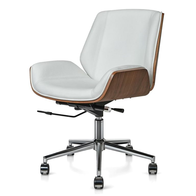 Executive Office Chair Mid-back Palisander Plywood CKHJ300F