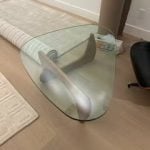 Triangle  Glass Top Noguchi Coffee Table photo review