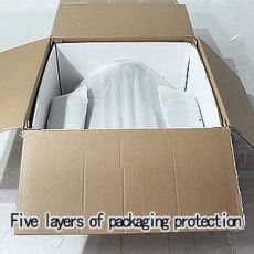 Five layers of packaging protection